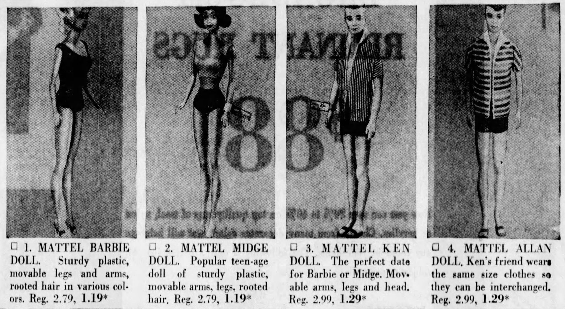1965: Barbie